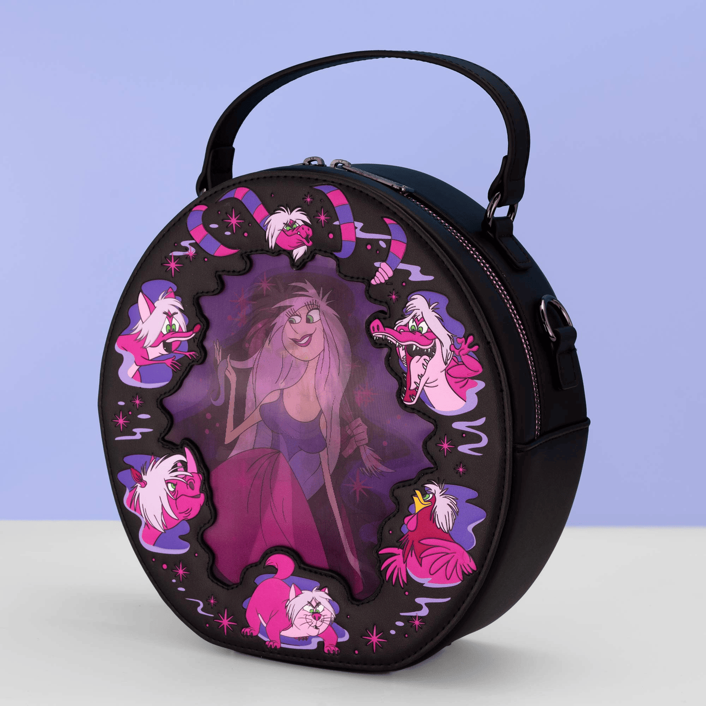 Loungefly x Disney Madam Mim Lenticular Crossbody Bag