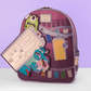 Loungefly x Disney Pixar Monsters Inc Mike and Sulley Door Scene Mini Backpack