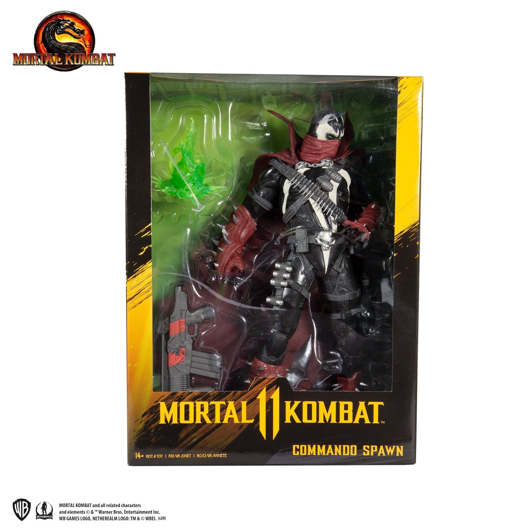 Mortal Kombat Commando Spawn 12" Action Figure - GeekCore
