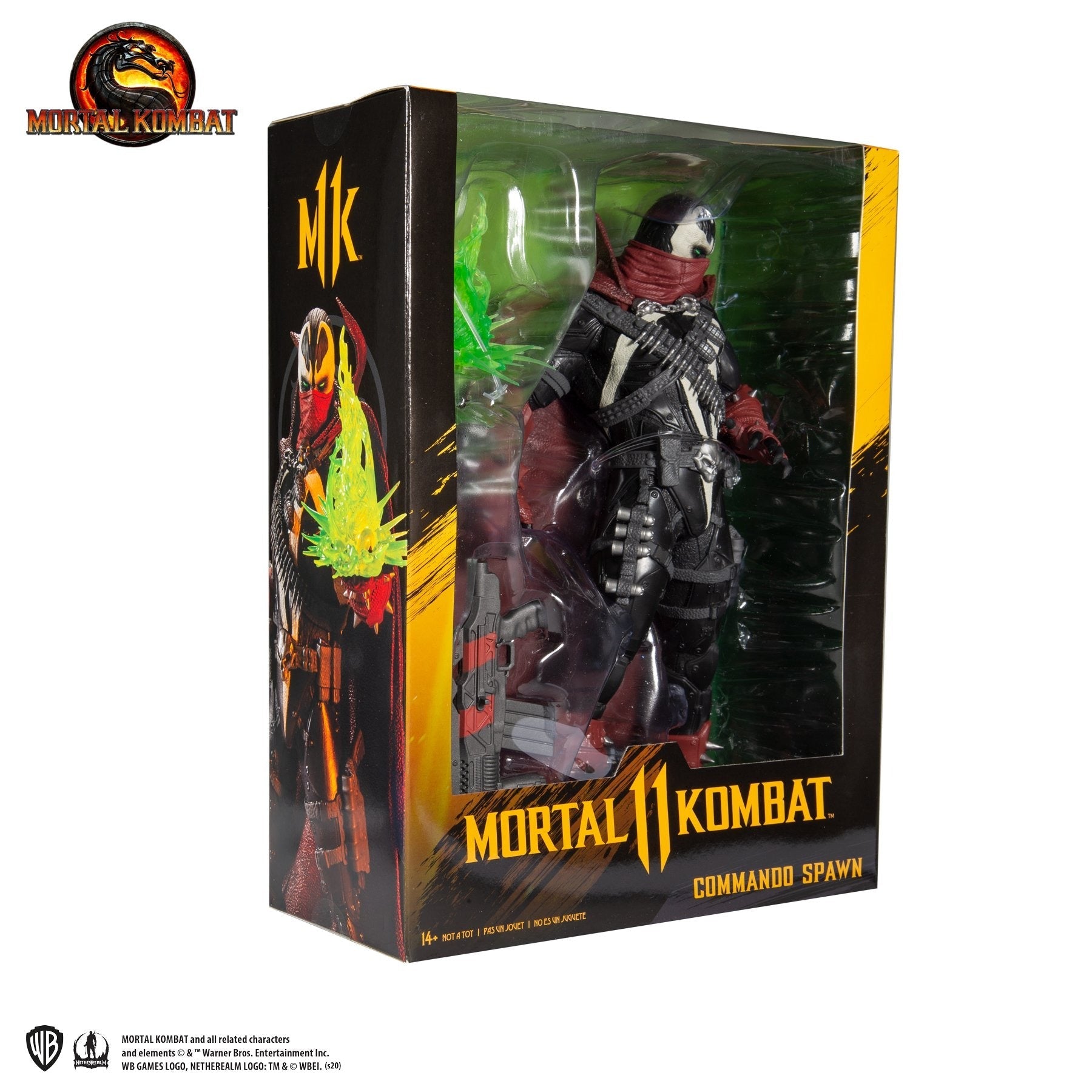 Mortal Kombat Commando Spawn 12" Action Figure - GeekCore