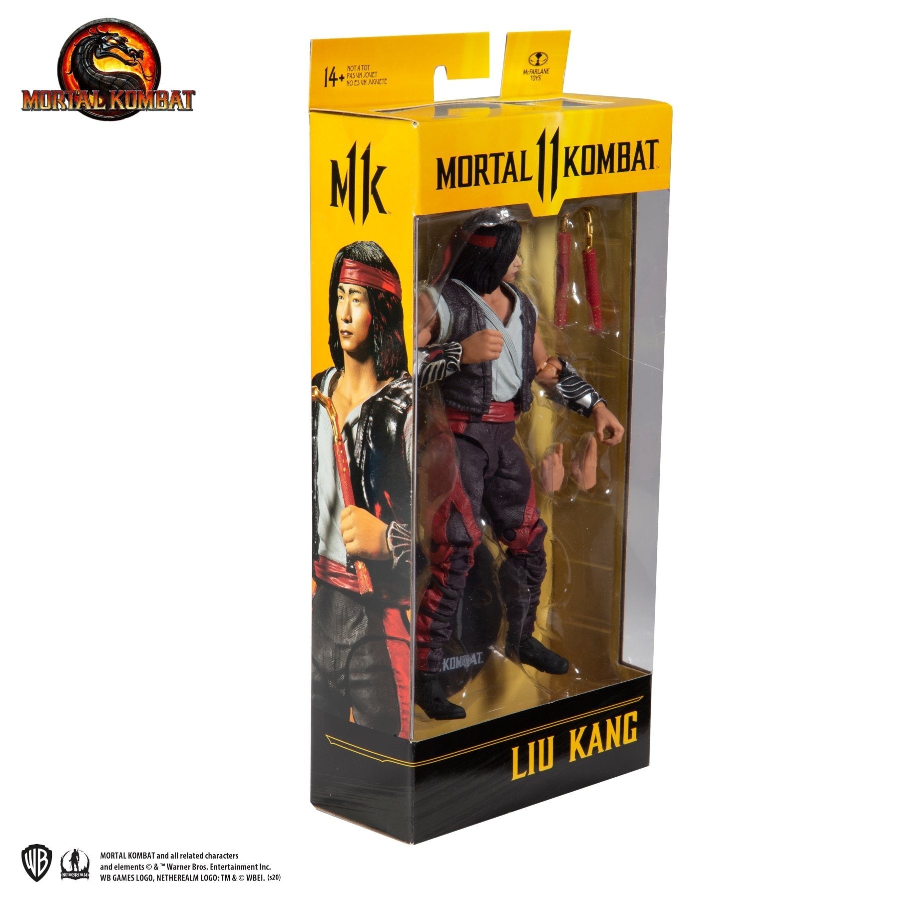 Mortal Kombat Liu Kang 7" Action Figure - GeekCore