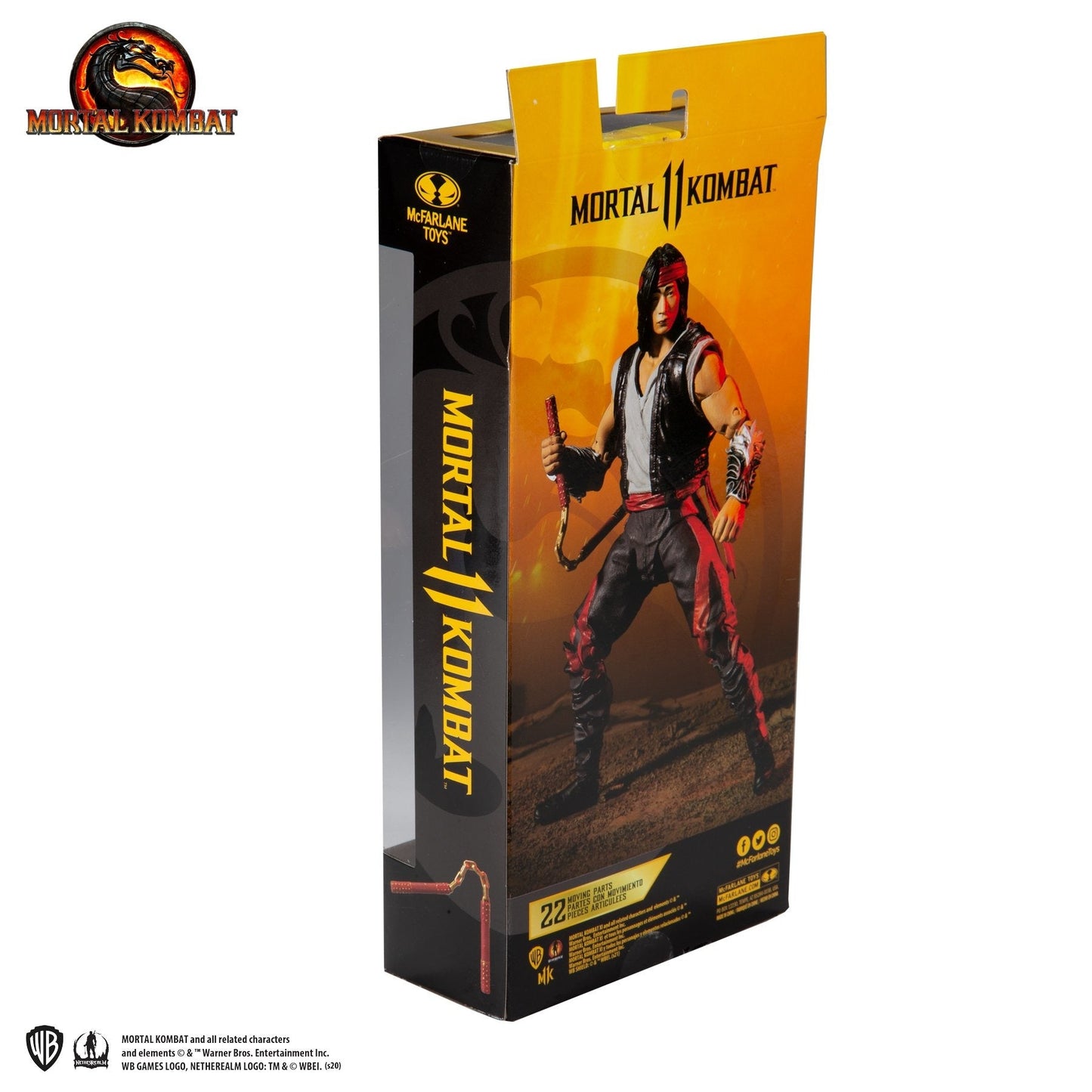 Mortal Kombat Liu Kang 7" Action Figure - GeekCore