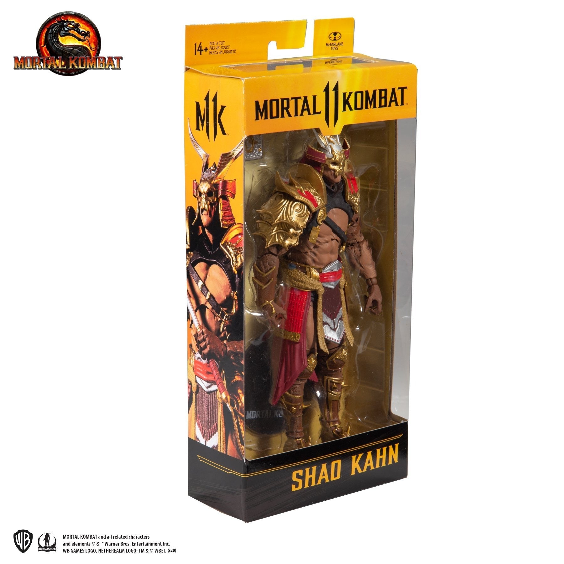 Mortal Kombat Shao Khan 7" Action Figure - GeekCore