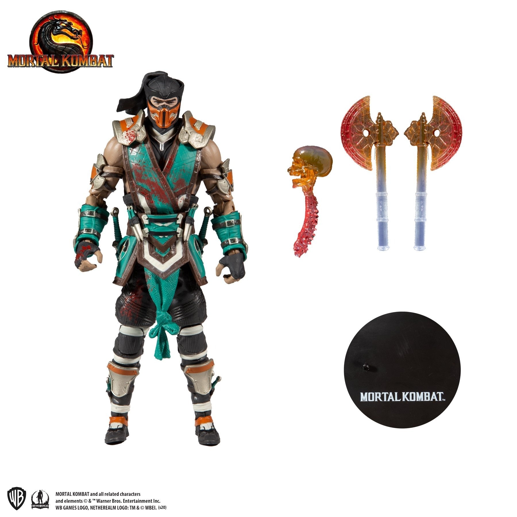 Mortal Kombat Sub - Zero Frozen Over 7" Action Figure - GeekCore