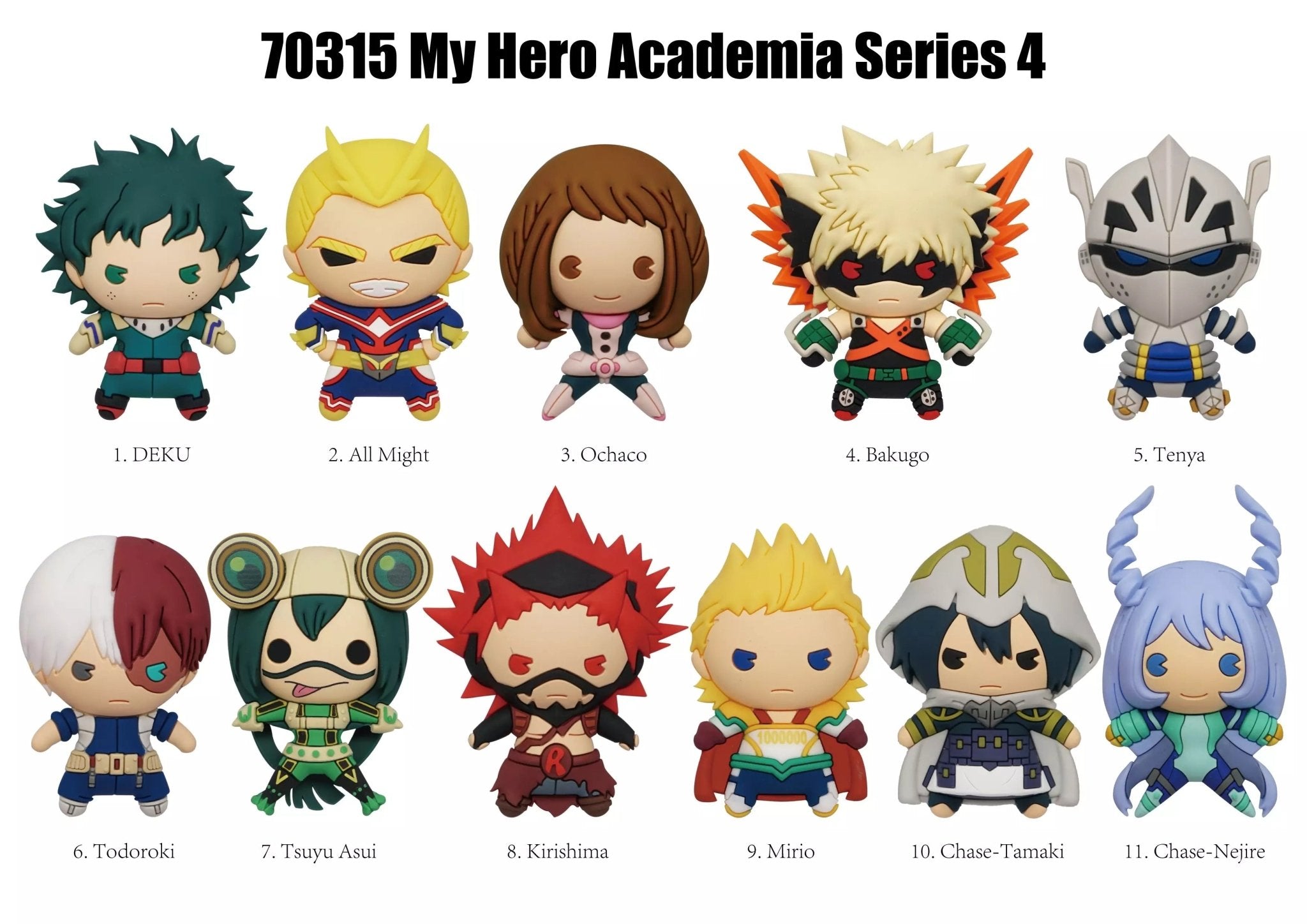 My Hero Academia Series 4 Blind Bag Mystery Bag Clip - GeekCore