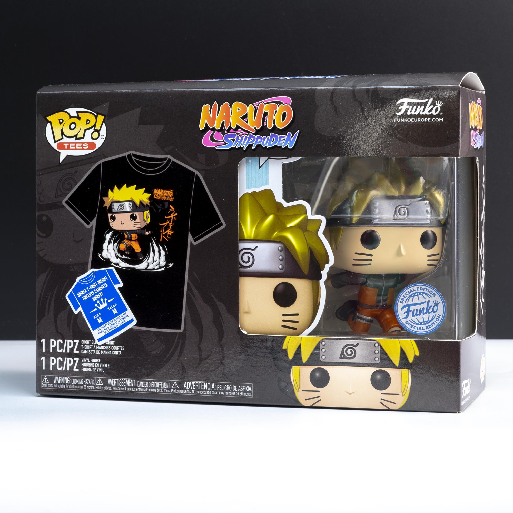 Naruto Run Pop! Vinyl and Tee Set - GeekCore