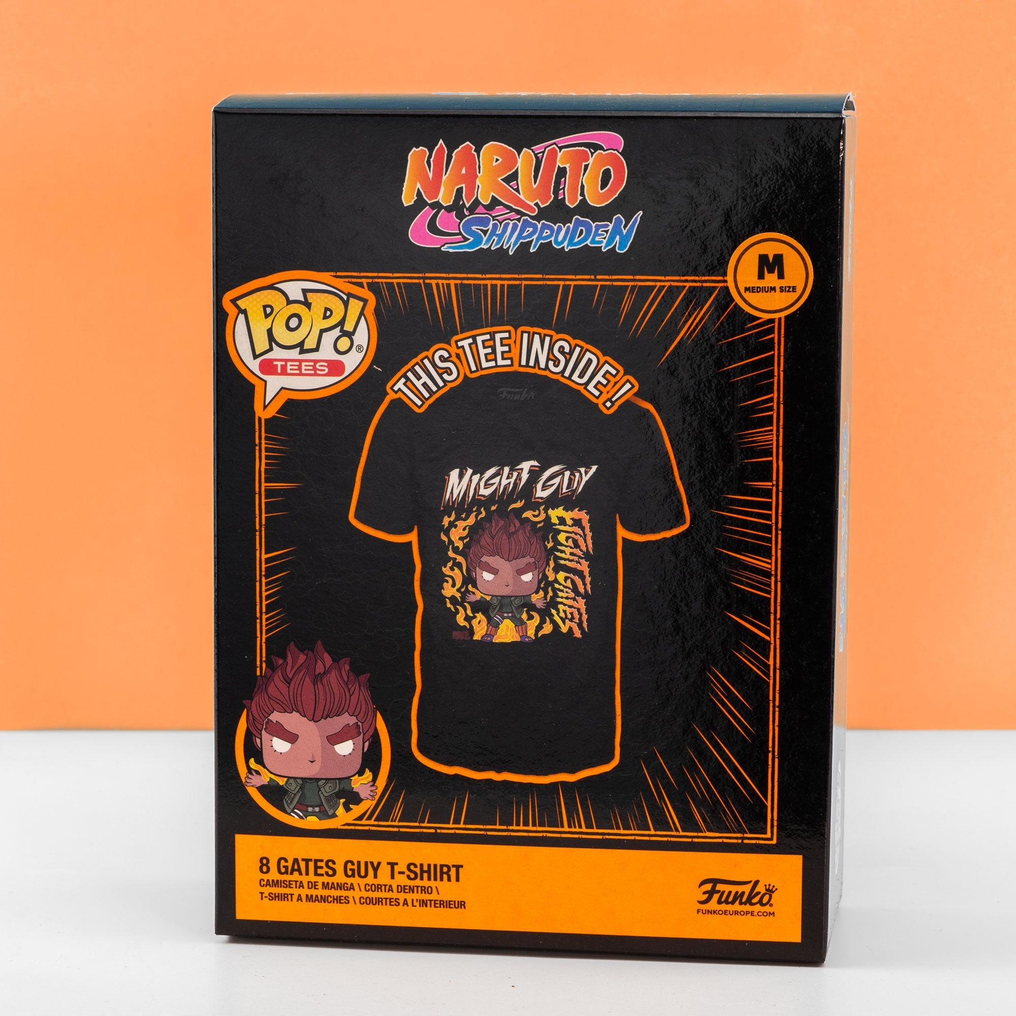 Naruto: Shippuden - 8 Gates Funko Boxed Tee - GeekCore