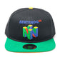 Nintendo 64 Snapback Cap - GeekCore