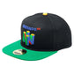 Nintendo 64 Snapback Cap - GeekCore