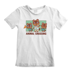 Nintendo Animal Crossing - Nook Family Kids T - Shirt - GeekCore