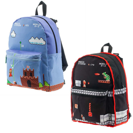 Nintendo Classic Mario Reversible Backpack - GeekCore