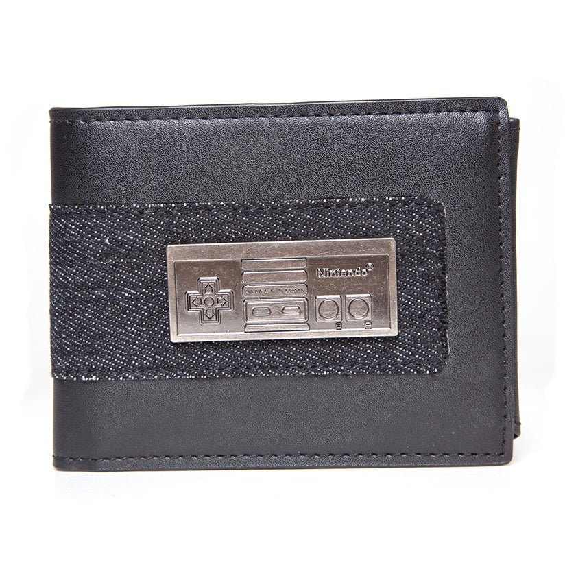Nintendo NES Metal Controller Bifold Wallet - GeekCore