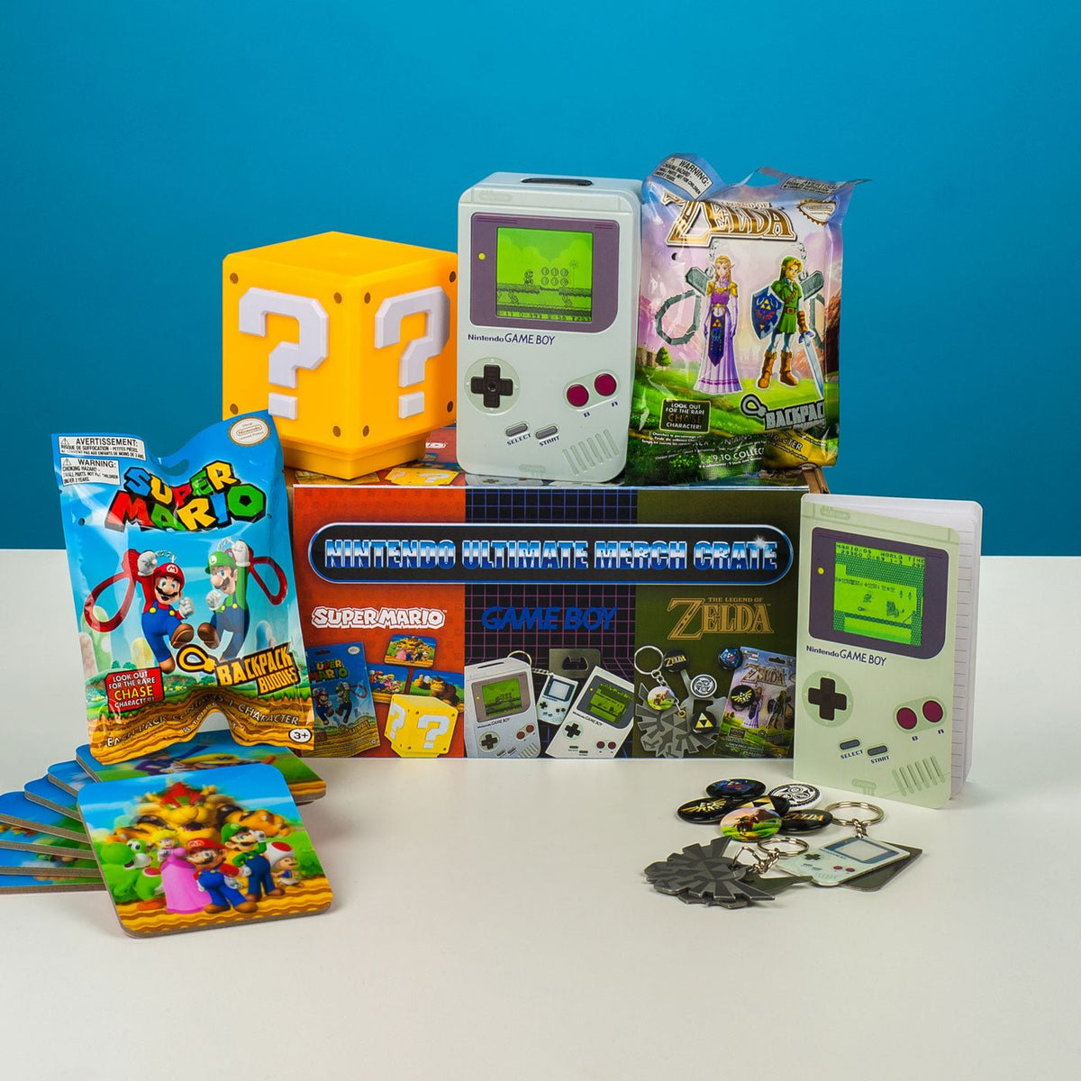 Nintendo Merch Collection Nintendo Ultimate Merch Crate – GeekCore