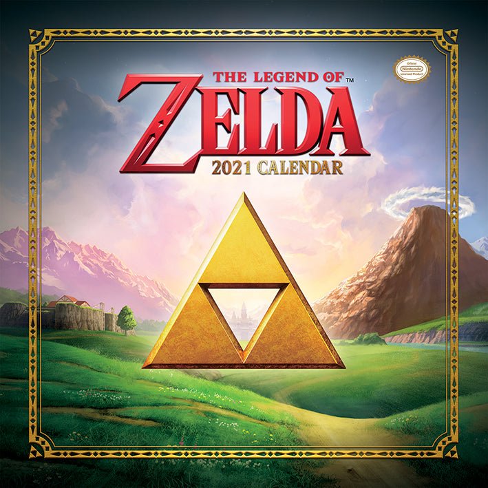Official The Legend of Zelda 2021 Calendar - GeekCore