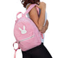 Overwatch D.Va Hero Velvet Backpack - GeekCore