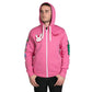 Overwatch D.Va Zip - Up Hoodie - GeekCore