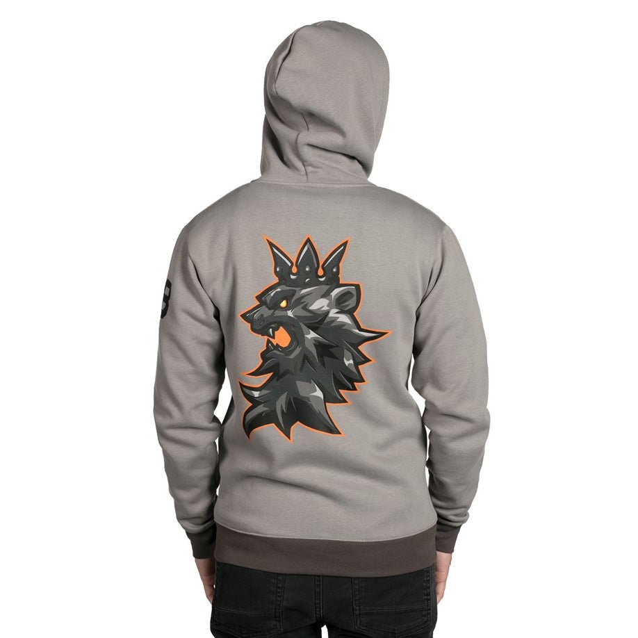Overwatch Reinhardt Zip - Up Hoodie - GeekCore