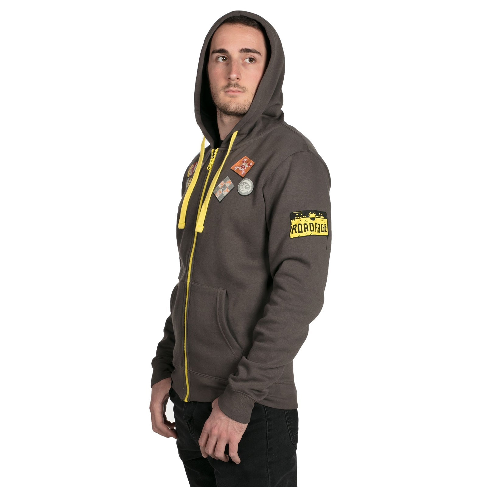 Overwatch Roadhog Zip - Up Hoodie - GeekCore