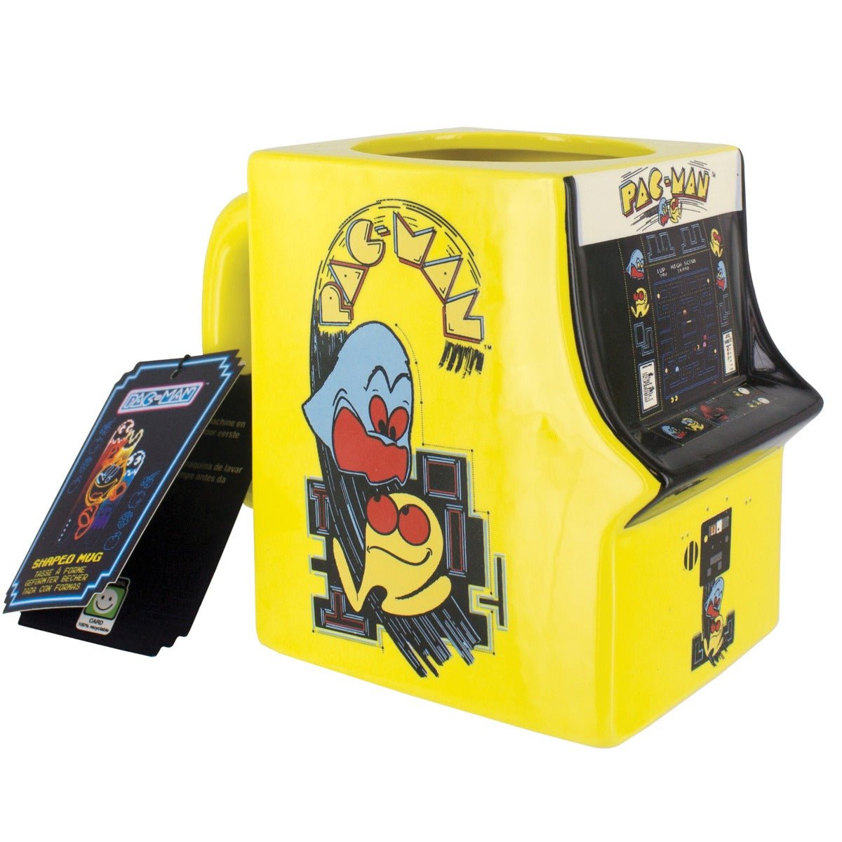 Pac - Man Retro Arcade Machine 3D Mug - GeekCore