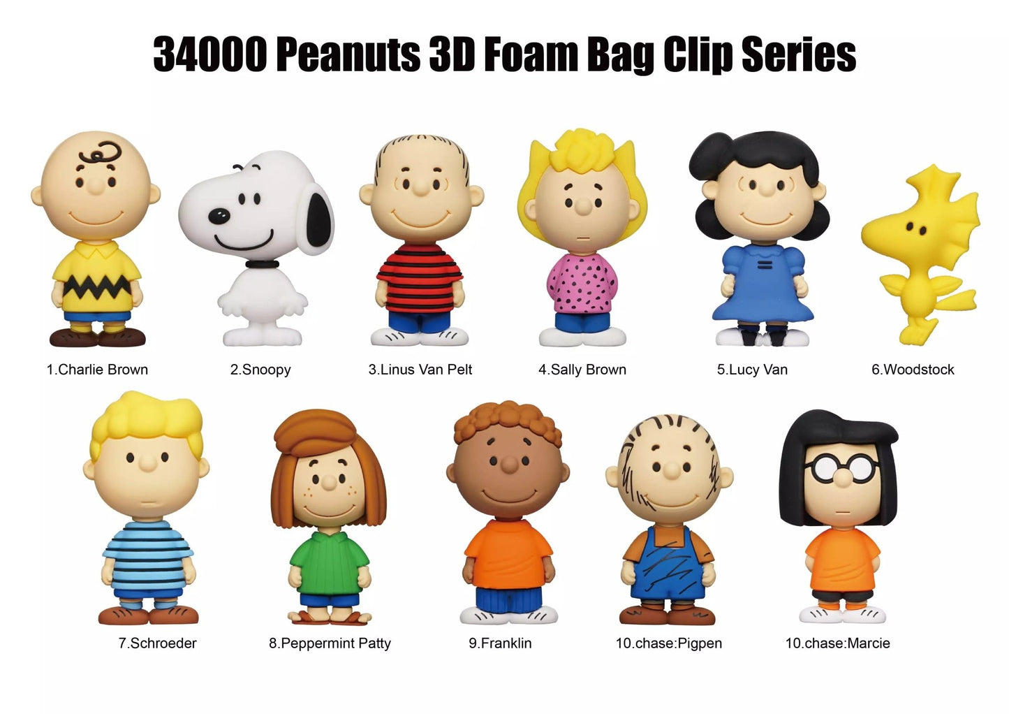 Peanuts Snoopy Series 1 Blind Bag Mystery Bag Clip - GeekCore