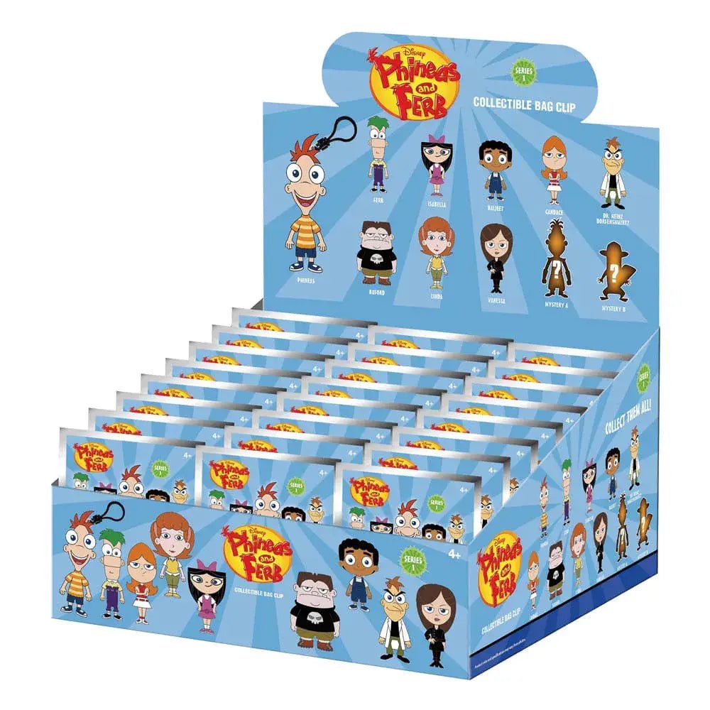 Phineas & Ferb Series 1 Blind Bag Mystery Bag Clip - GeekCore