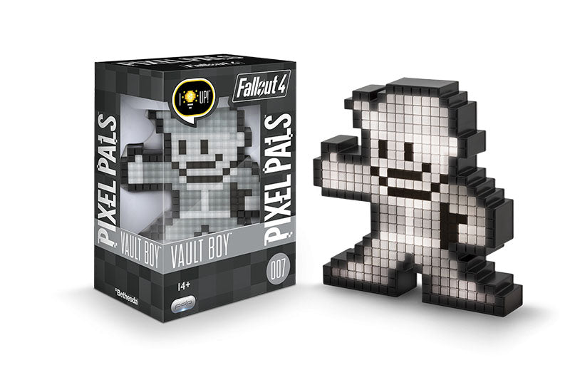 Pixel Pals - Fallout Black & White Vault Boy - GeekCore