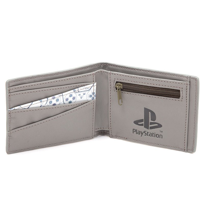 Playstation Controller All Over Print Bi - Fold Wallet - GeekCore
