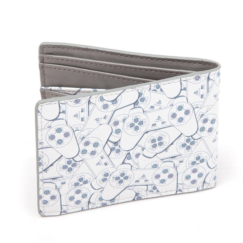 Playstation Controller All Over Print Bi - Fold Wallet - GeekCore