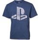 Playstation Faux Denim PS Logo Men's T - Shirt - GeekCore