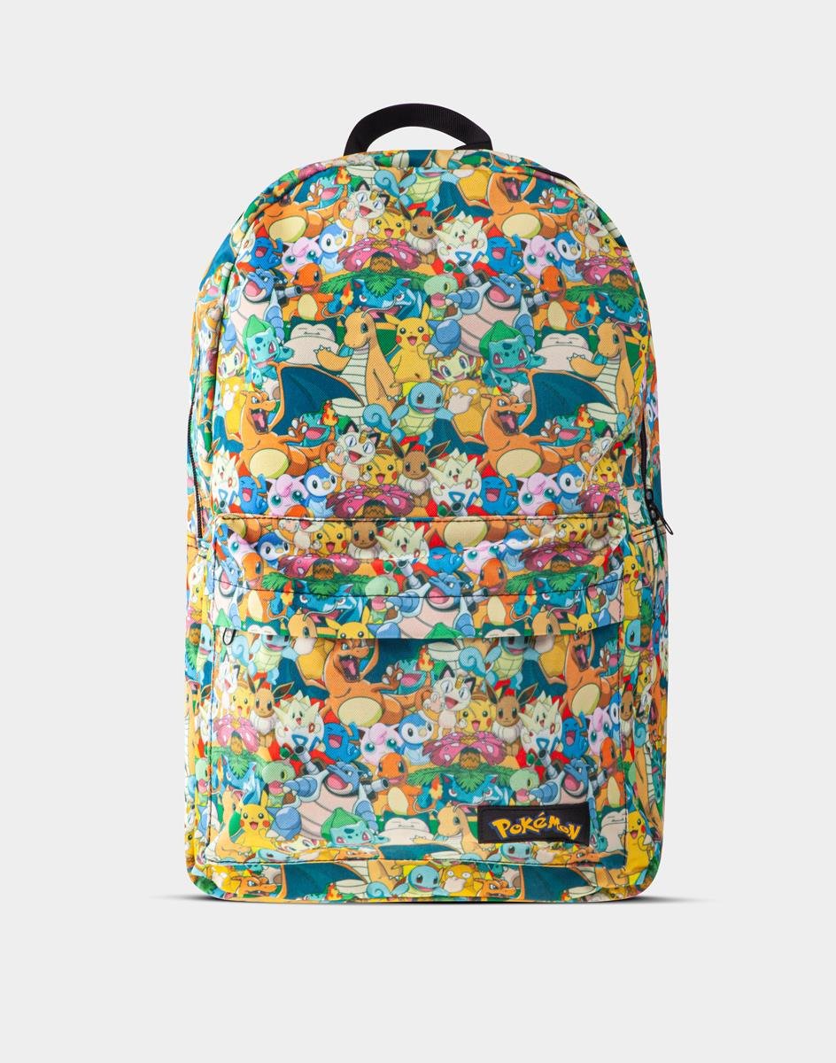 Pokemon Character Print Backpack - GeekCore