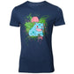 Pokemon Ivysaur Navy Splatter T - Shirt - GeekCore