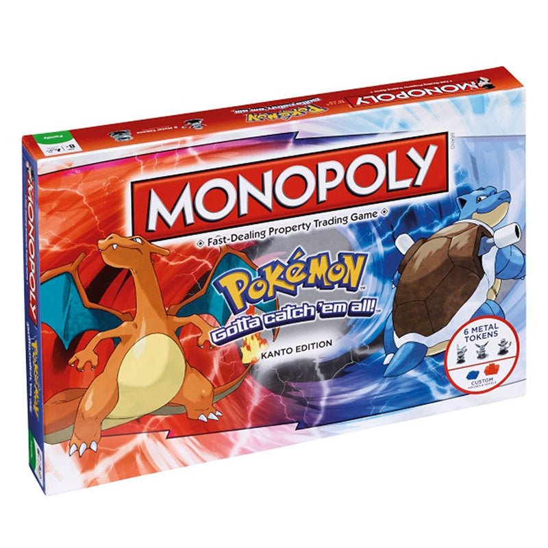 Pokemon Kanto Region Monopoly - GeekCore