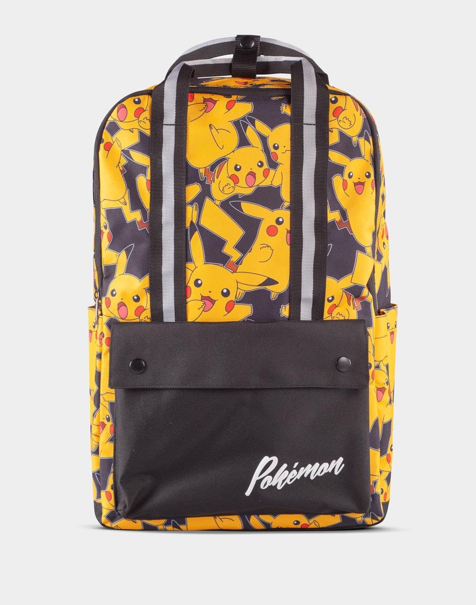 Pokemon Pikachu Print Backpack - GeekCore
