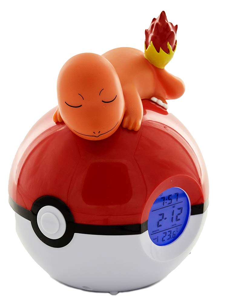 Pokemon Sleeping Charmander Radio Alarm Clock - GeekCore