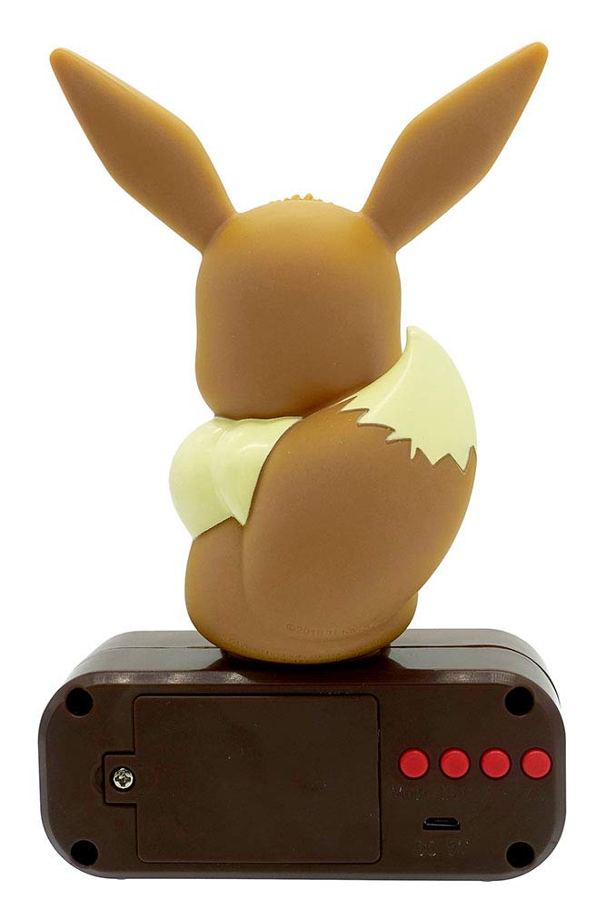 Pokemon Sleeping Eevee Radio Alarm Clock - GeekCore