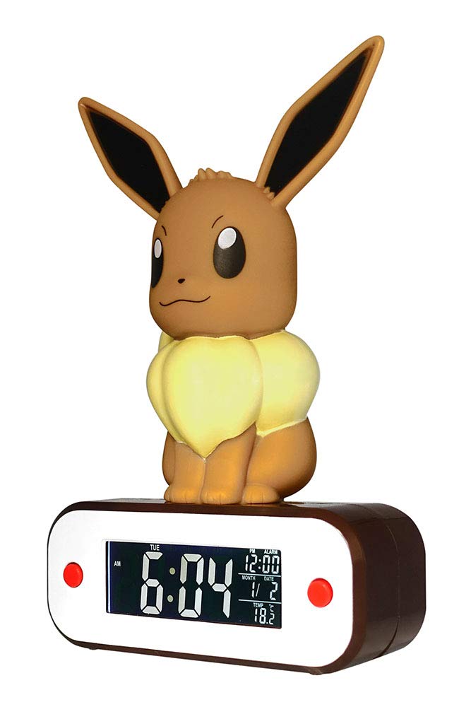 Pokemon Sleeping Eevee Radio Alarm Clock - GeekCore