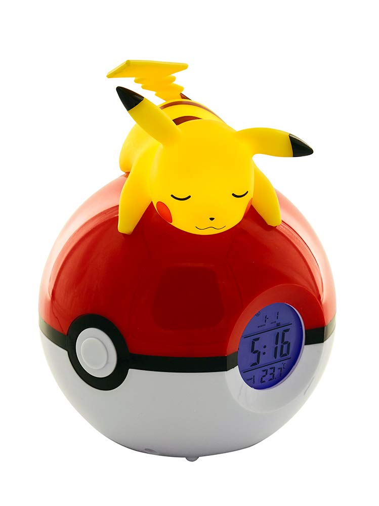 Pokemon Sleeping Pikachu Radio Alarm Clock - GeekCore