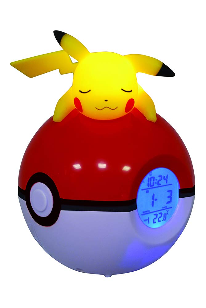 Pokemon Sleeping Pikachu Radio Alarm Clock - GeekCore