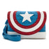 Pop! By Loungefly X Marvel Captain America Debossed Shield Crossbody Bag - GeekCore