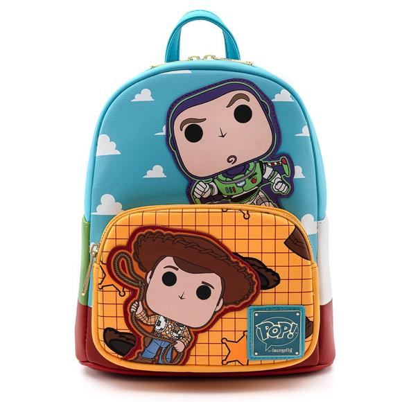 Pop! by Loungefly X Pixar: Toy Story Buzz & Woody Mini Backpack - GeekCore