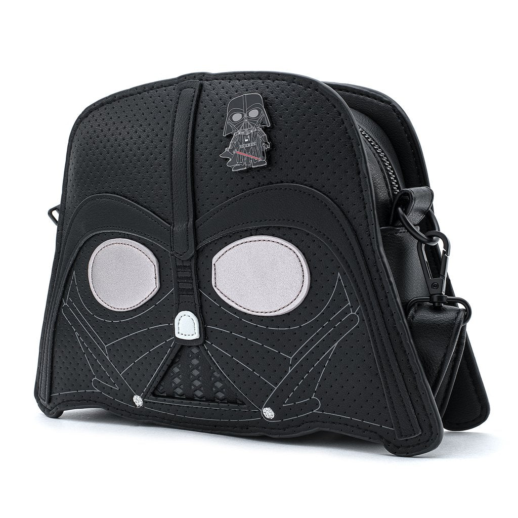 Pop! by Loungefly x Star Wars Darth Vader Pin Trader Crossbody Bag - GeekCore