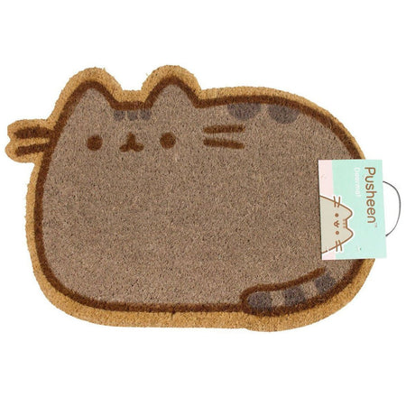 Pusheen Shaped Coir Doormat - GeekCore