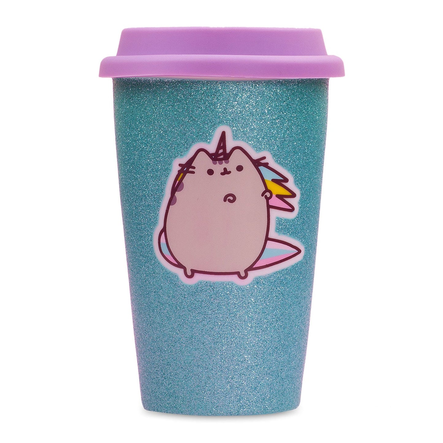 Pusheen Unicorn Ceramic Travel Mug - GeekCore