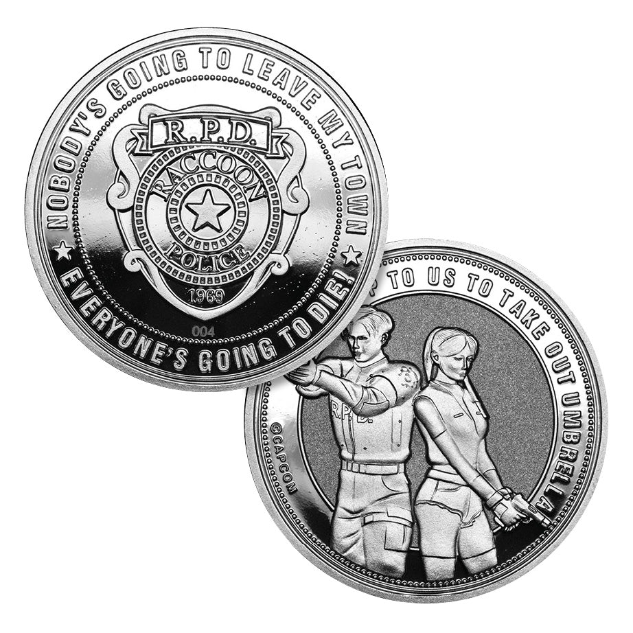 Collectable R2 Coin Resident Evil 2 Limited Edition Collectors Coin – GeekCore