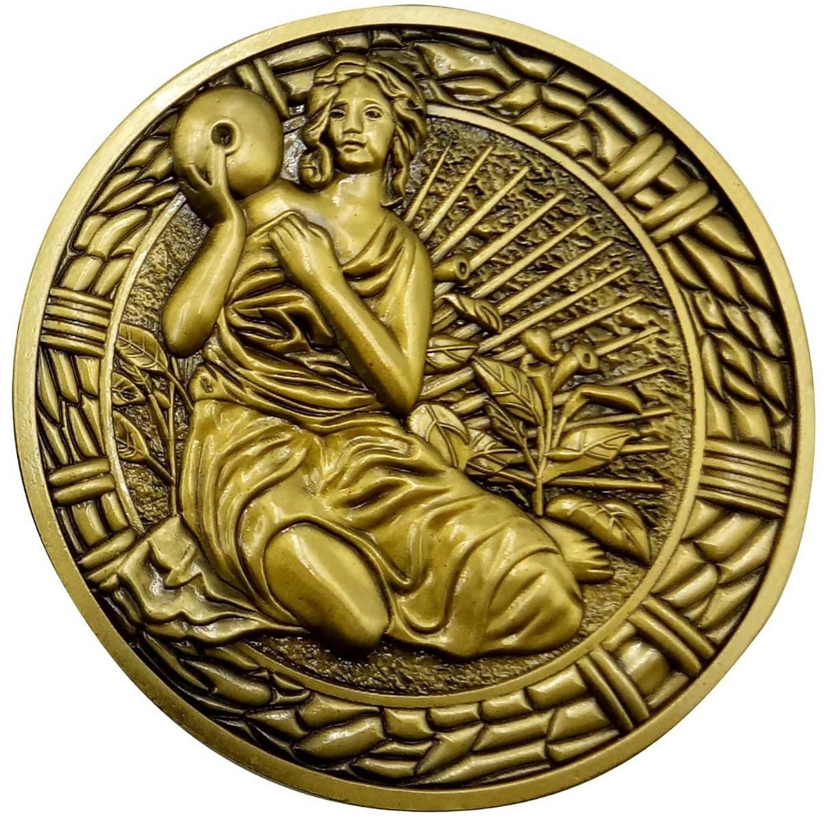 Resident Evil 2 Limited Edition Replica Medallion - Maiden - GeekCore