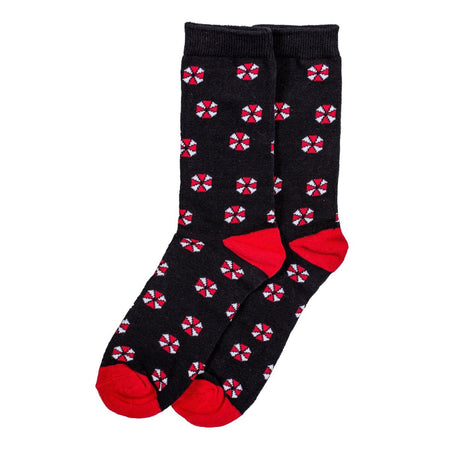 Resident Evil Umbrella Corporation Socks - GeekCore