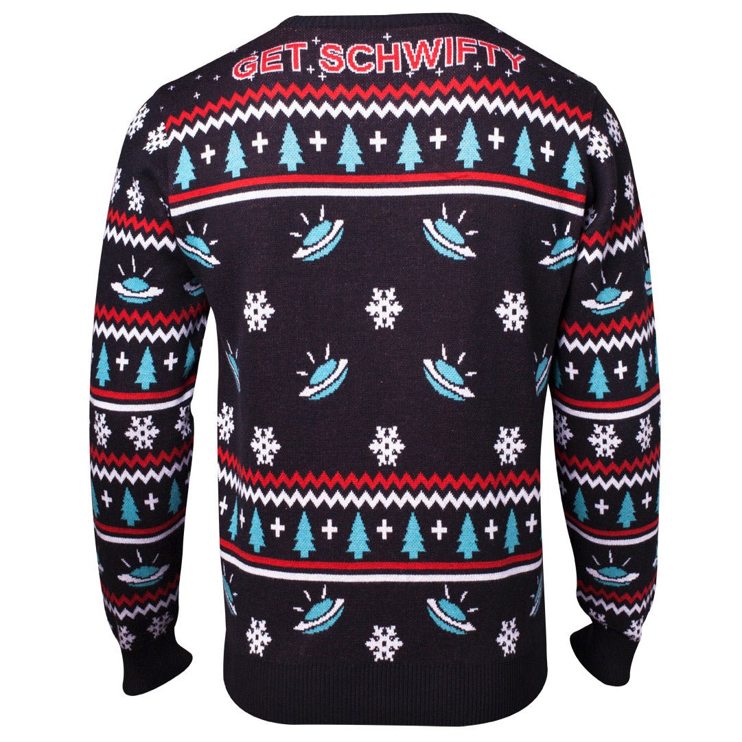 Rick and Morty Knitted Christmas Jumper / Sweater - GeekCore