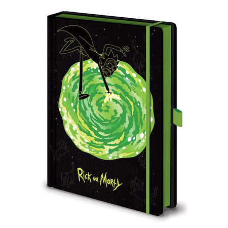 Rick and Morty Portal A5 Notebook - GeekCore