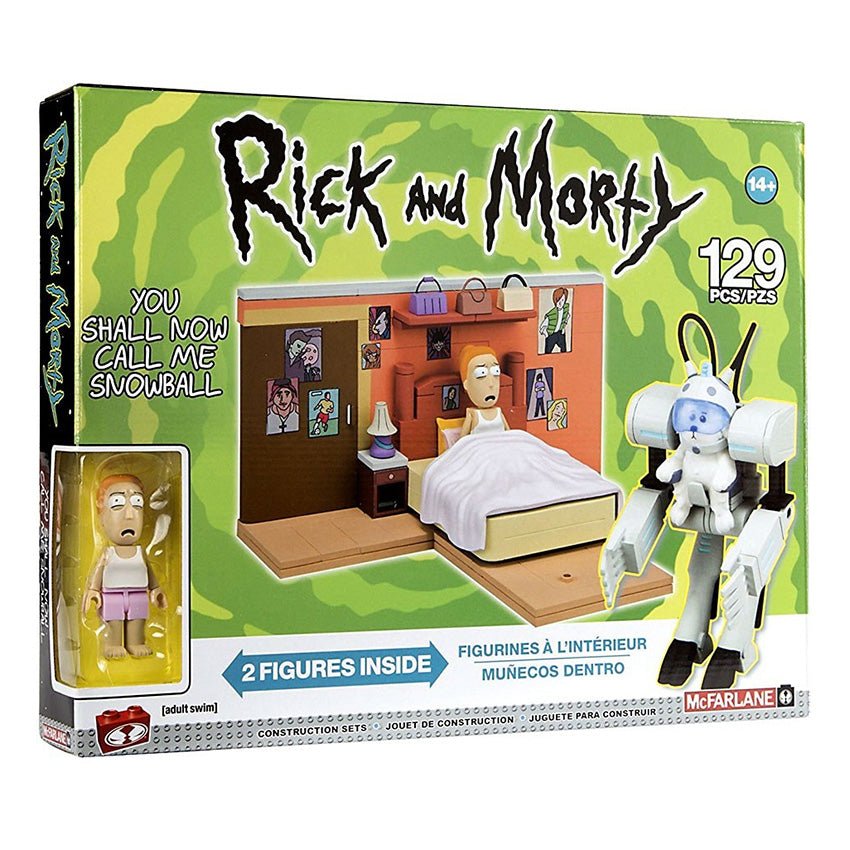 Rick and Morty "You Shall Now Call Me Snowball" Construction Set - GeekCore