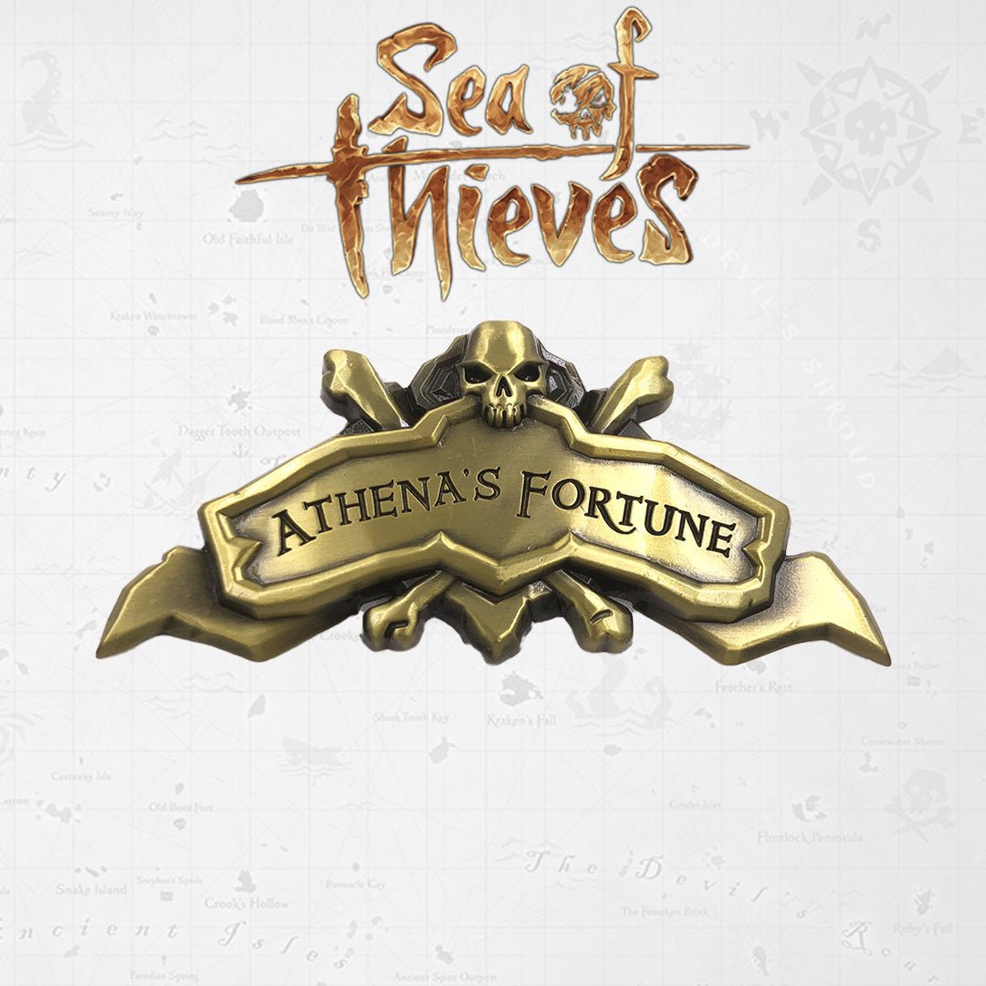 Sea of Thieves Athena's Fortune Limited Edition Metal Plaque - GeekCore